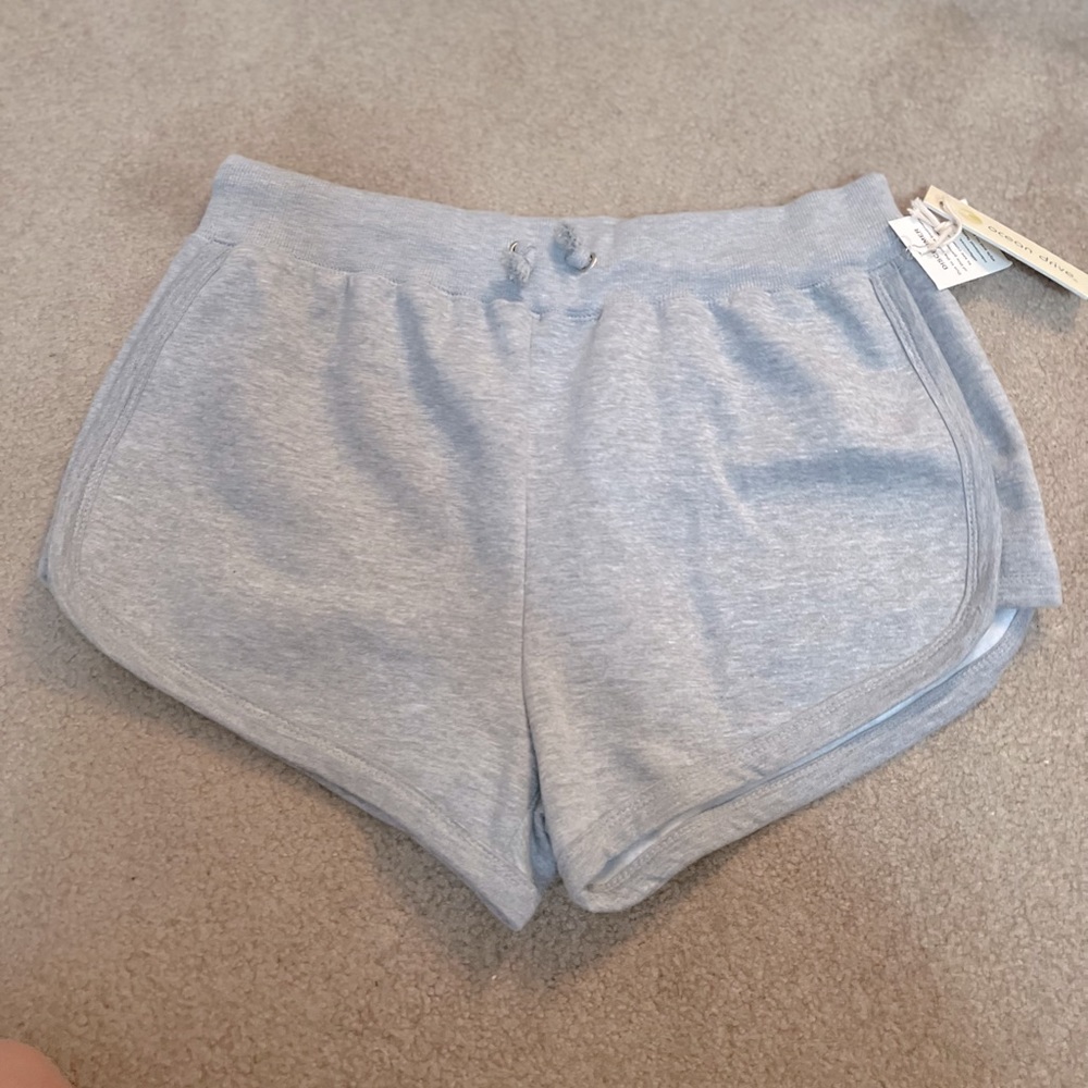 NWT Ocean Drive Gray Sweat Shorts